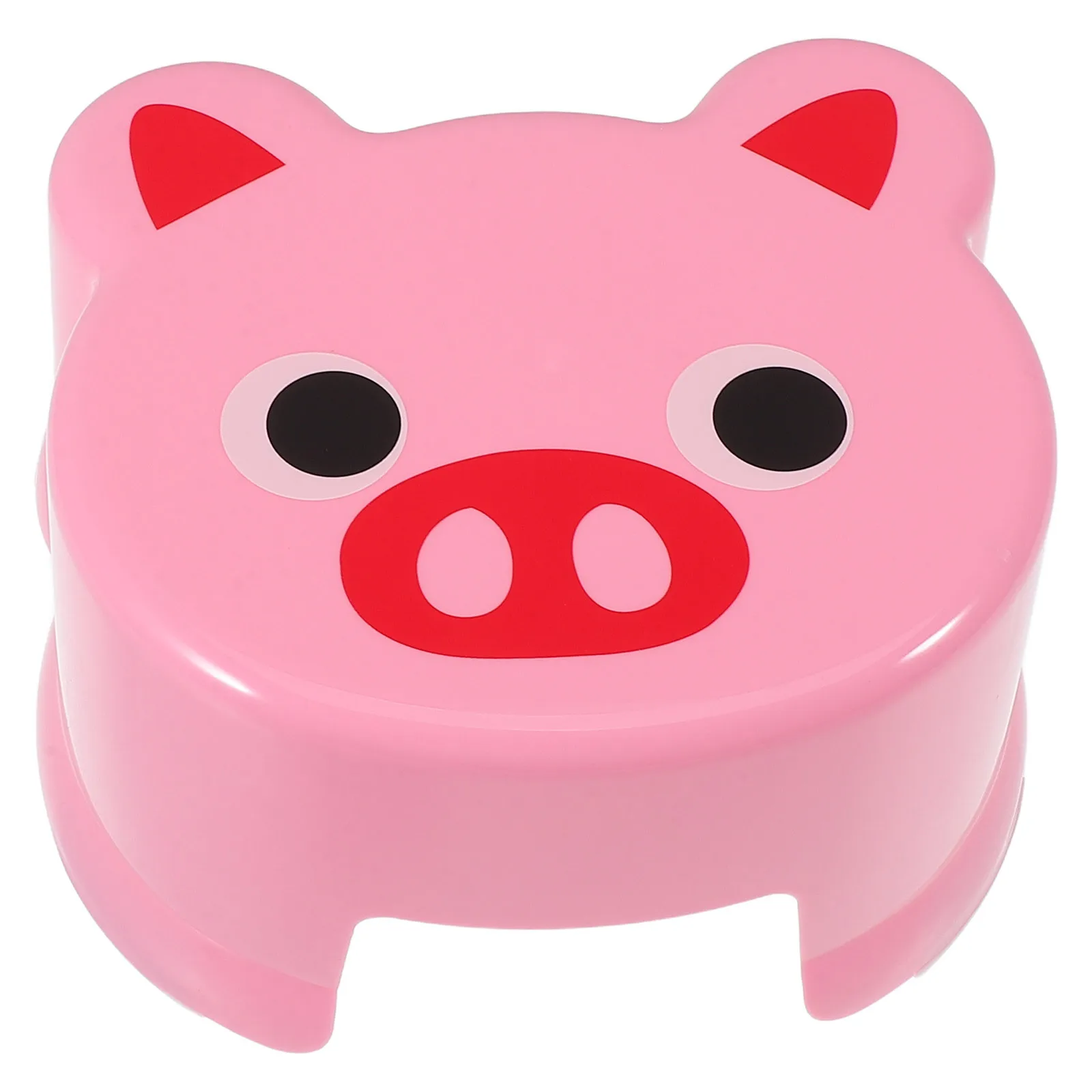 كارتون البراز للأطفال لطيف الحيوان تصميم البلاستيك خطوة عدم الانزلاق المحمولة مقعد صغير للحمام غرفة المعيشة غرفة نوم الاستخدام #3