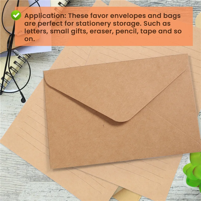 

12 Pcs Vintage Kraft Paper Writing Paper European Style Paper For Letter Writing Letter Paper Stationery