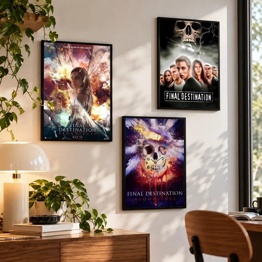 movie Final Destination Poster Poster HD Self Adhesive Waterproof Wall Art Print Bedroom Living Room Decor Gift