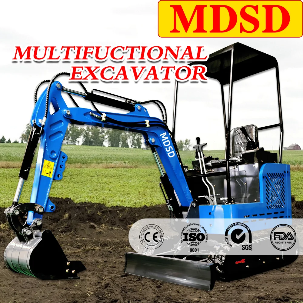 1.5 ton 1.8 ton mini escavadeira epa euro5 equipamento de escavação para locais de trabalho urbanos e precisos 2 t miniescavadeira frete grátis