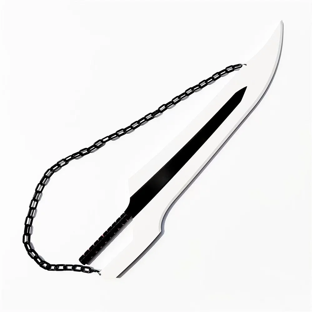 Bleach Grimmjow Jaegerjaquez Kurosaki Ichhigo New Zangetsu Thousand Year Blood War Cosplay Broadsword Prop Halloween Accessory