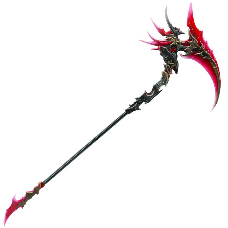 170cm ナラカ：ブレードポイント武器と小道具 タルカジ武器鎌 コスプレ小道具 光る デスクトップ装飾品 ホリデーギフト おもちゃ