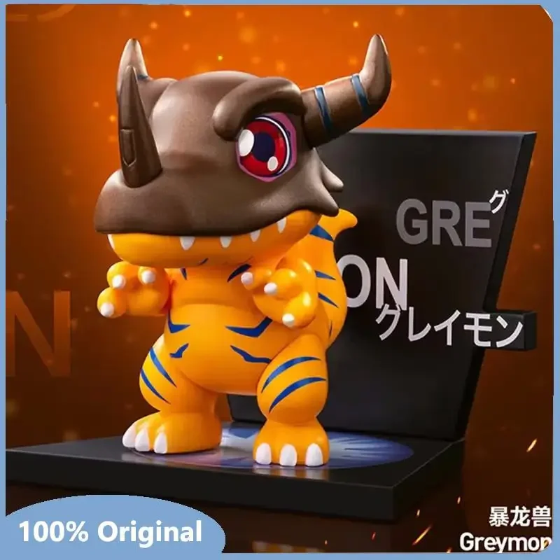 

Original Digimon Adventure Series Fridge magnets Blind Box Guess Bag Mystery Box Toys Doll Anime Figure Ornaments Gift