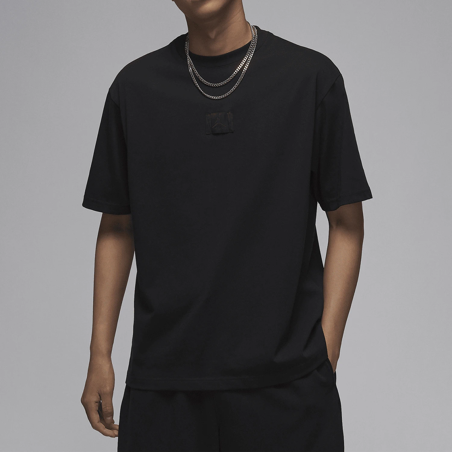 

Nike Official Authentic JORDAN Men's Fashion Round Neck Short Sleeve T-Shirt FZ1913-010