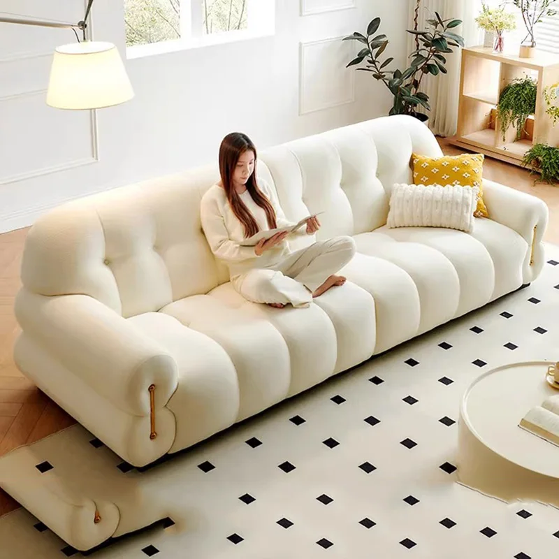 

Velvet Luxury Outdoor Sofa Multifunctional Relaxing Couch Puffs Armchair Outdoor Sofa Lazy Designer Sillon Cama Trendy Furniture