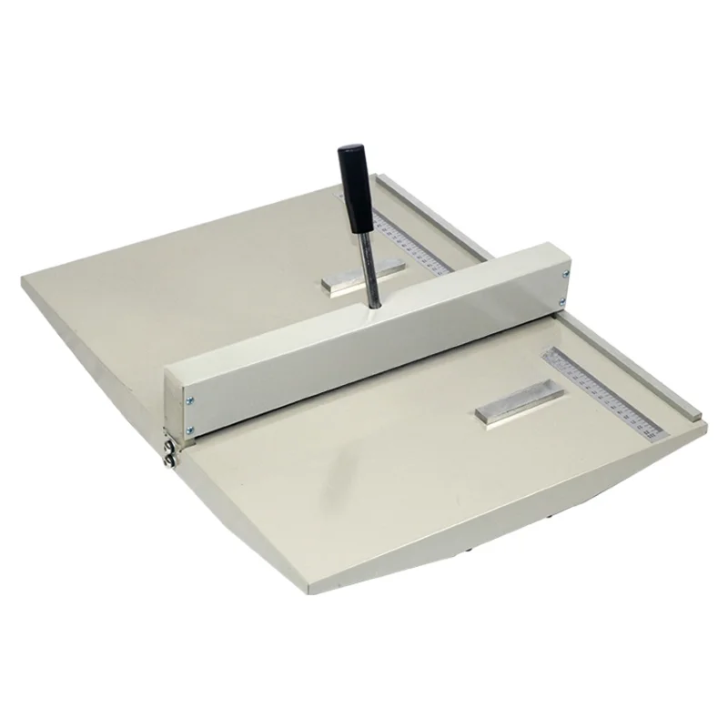 FOR 18” 460mm Manual Paper Creasing Machine A3 Paper Creaser Scoring Folding Machine For Paper Photo Card Book Binding Equipment