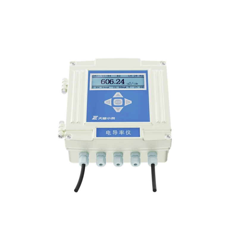 Online Industrial Electric Conductivity Probe 4- 20 MA Analog Salinity TDS Meter Electrode Probe Water Conductivity EC Sensor