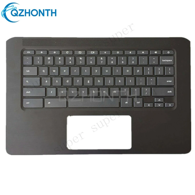 

S+ New Palmrest Top Case with Keyboard Non-Backlit For HP Chromebook 14 G5 L14354-001
