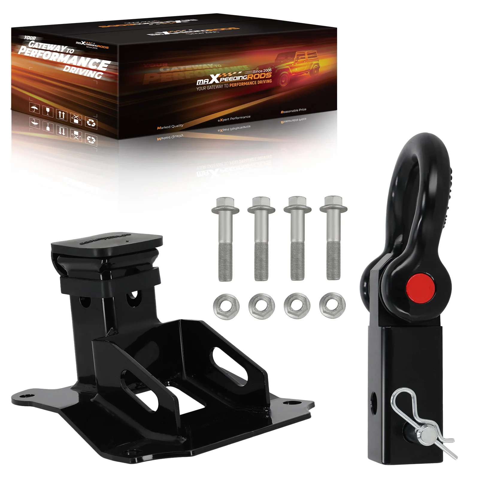 

2-дюймовый фаркоп для Honda Talon 1000R 1000X 1000-4 2019-24 с креплением для буксировочной цепи