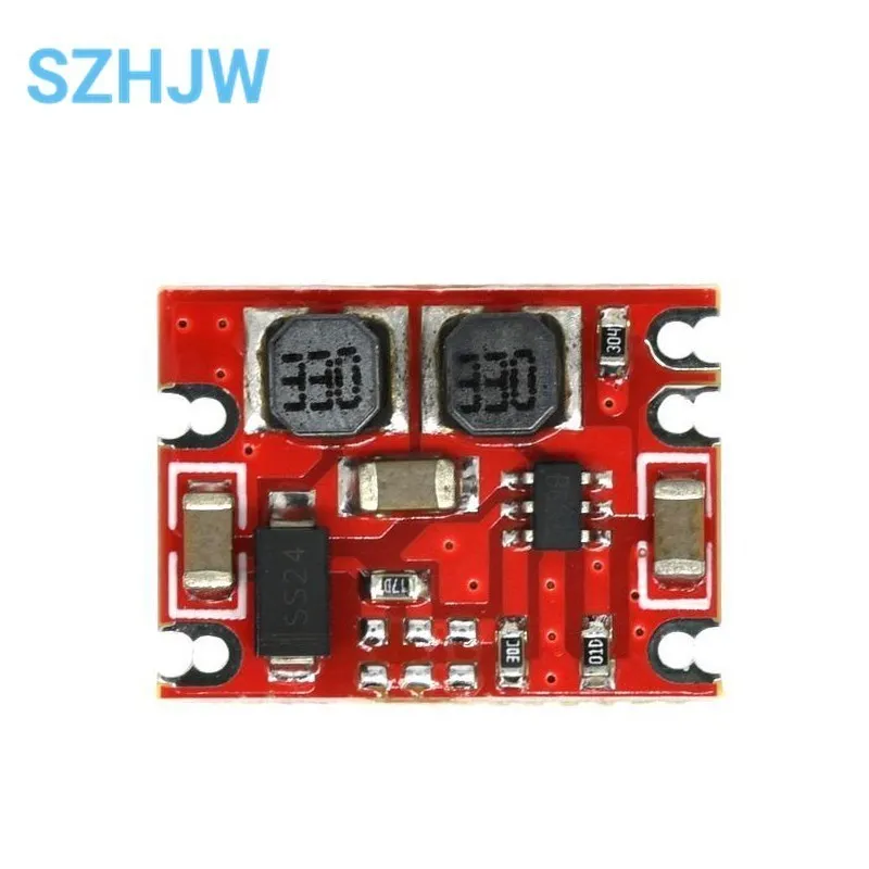 S09 DC-DC Automatic Buck Boost Power Module Step Up Down Board DC DC Input 3-15V Output 3.3V/5V Electronic DIY PCB 