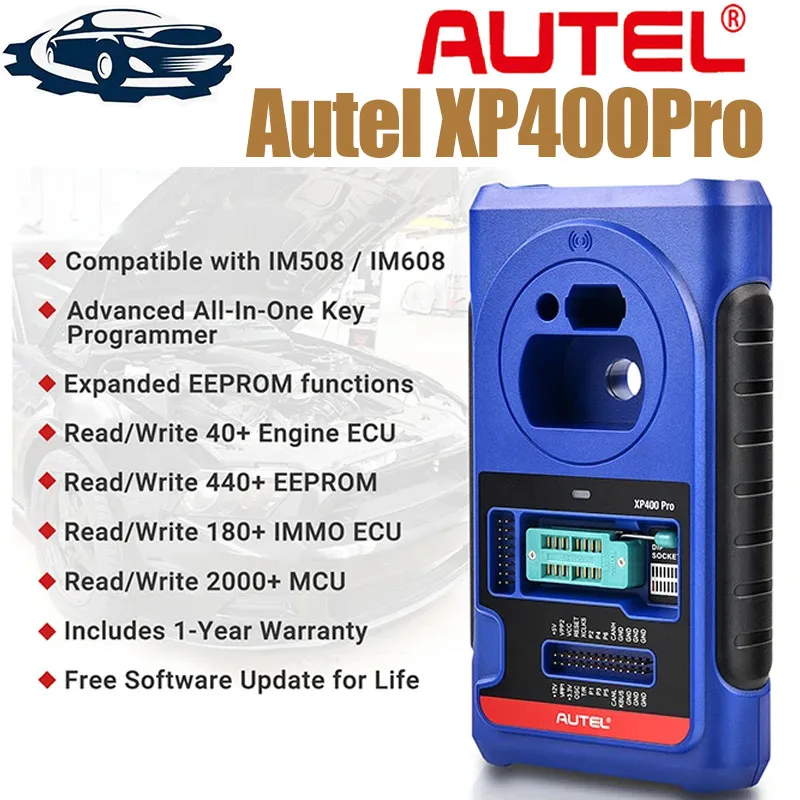 

100% Orginal Autel XP400 PRO X400PRO Key and Chip Programmer for Autel IM508/ IM608/ IM608 Pro (Upgraded Version of XP400)