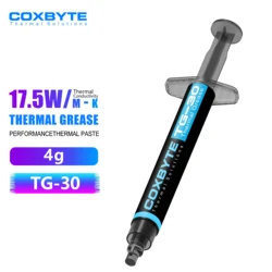 Coxbyte Thermal Grease TG-30 Syringe Heat Dissipation Silicone Paste For CPU Processor Video GPU Cooling Thermal Compound Grease