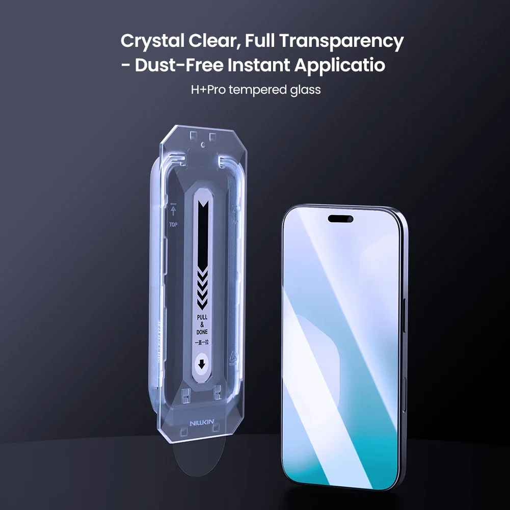 

Nillkin Anti-Explosion Tempered Glass Screen Protector For iPhone 17 pro Max 16 pro Max 17Pro 16Pro H+PRO Clear Phone Film