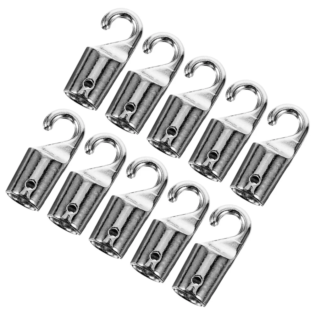 10Pcs Metal Blind Wand Hooks Replacement Window Blind Stick Tilt Rod Hooks Easy Installation Wand Hook for Blinds