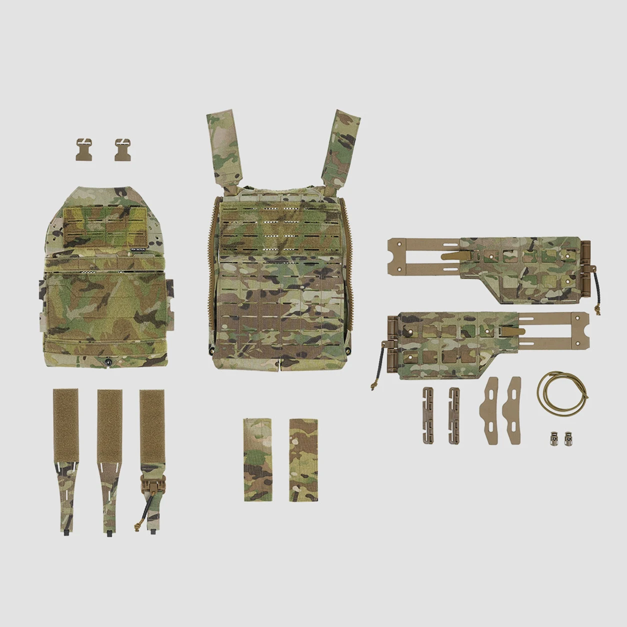 Tactical SS Style Vest Modular Plate Carrier Lightweight Airsoft Paintball Combat Vest Adjustable Training Hunting Vest