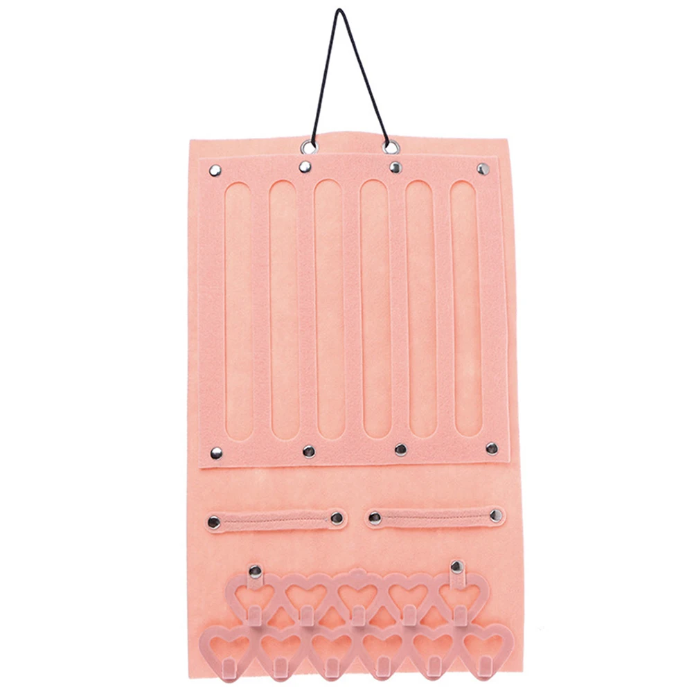

Hair Accessories Headdress Organizer Felt Wall Bow Clips Storage Hair Clips Organizer Display Hairbands Holder