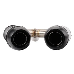 For Aprilia SHIVER 750/GT 2010 to 2016 Escape Slip-on Motorcycle Exhaust Muffler With Link Pipe Full System