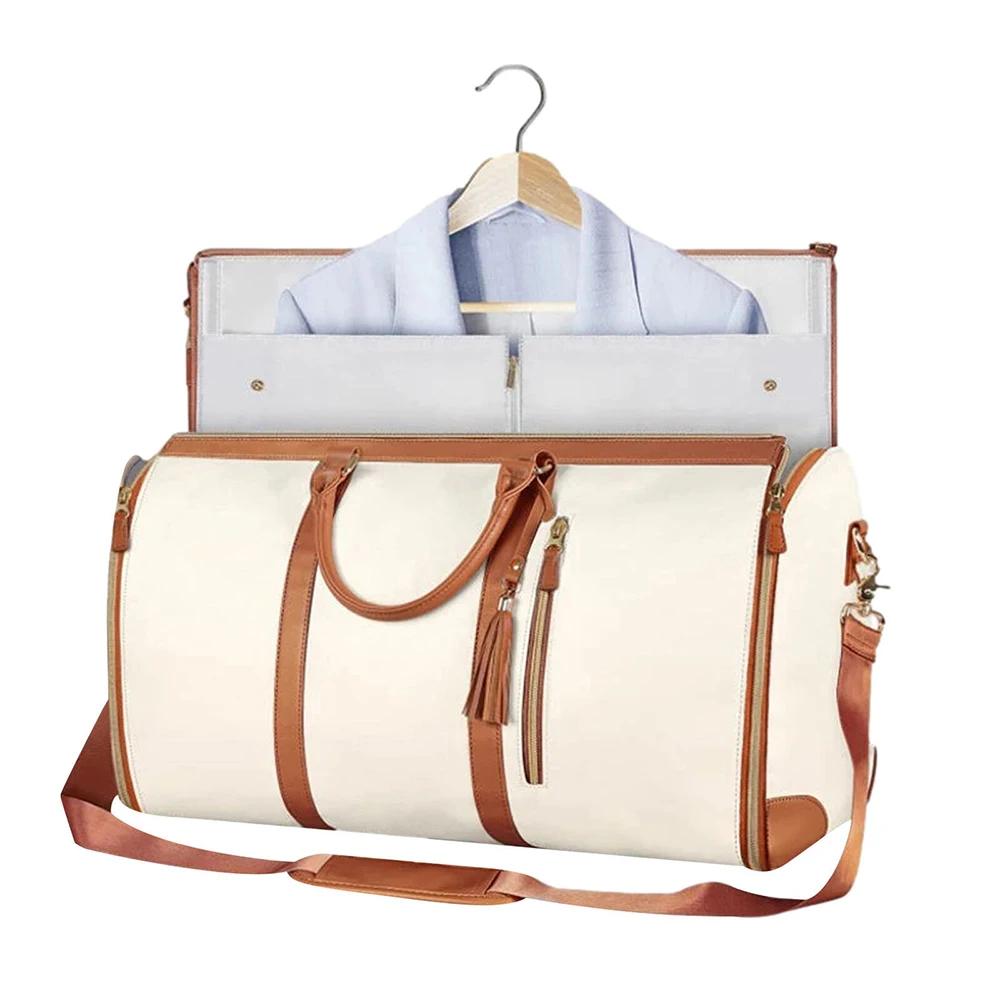 

Garment Bag for Travel, Carry On Garment bag, Convertible Duffel Bag with Shoe Compartment, Perfect for Business Trips