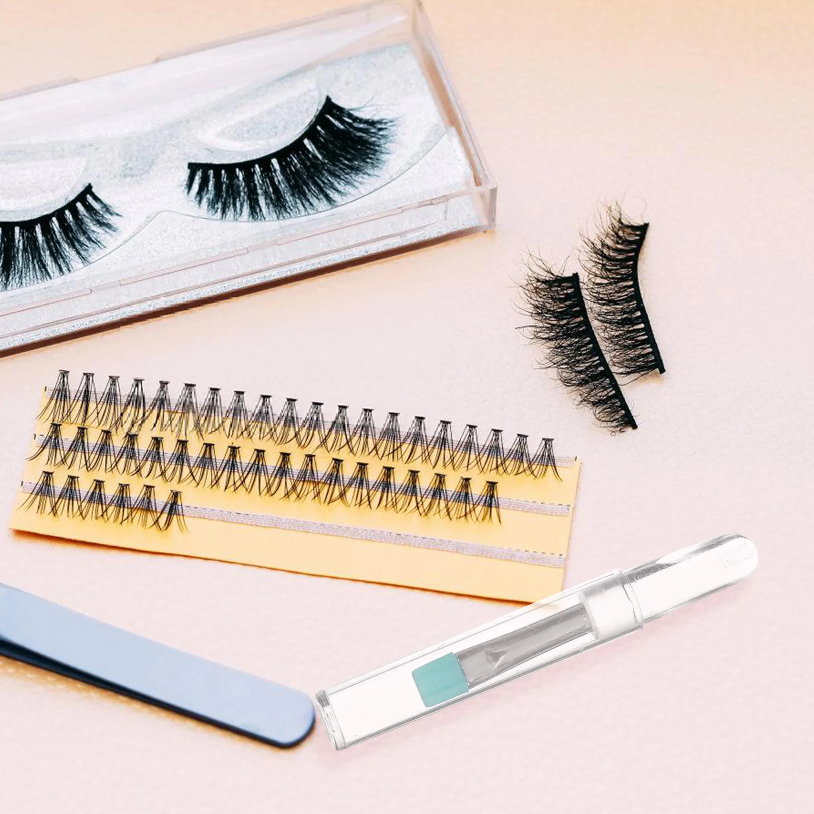 Silicone Brush for Eyelashes Brow Brushes Eyebrows Set Beauty Tools Accessories
