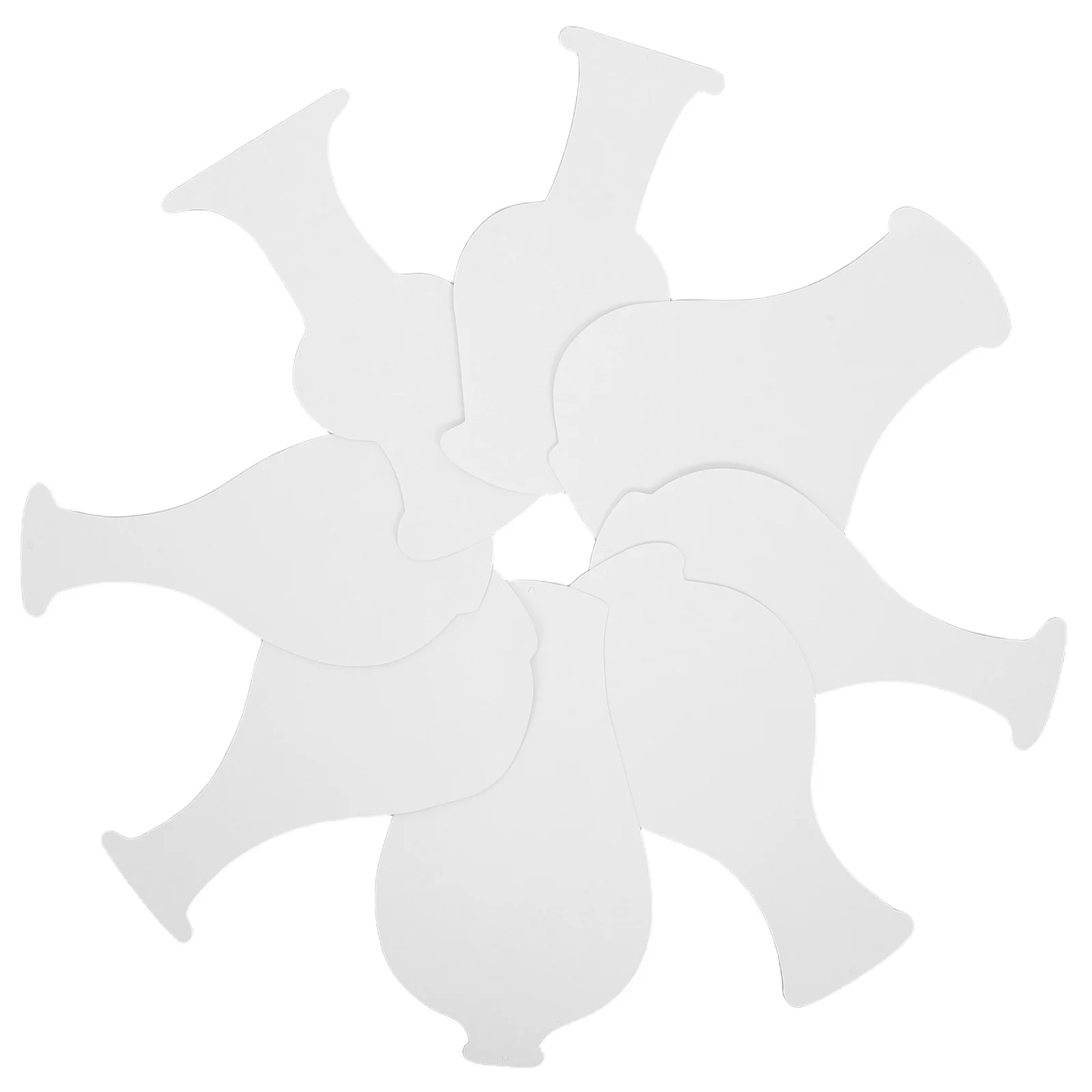 

16 Pcs Flower Stencil Painting Drawing Templates for Craft Vase Stencils Hard