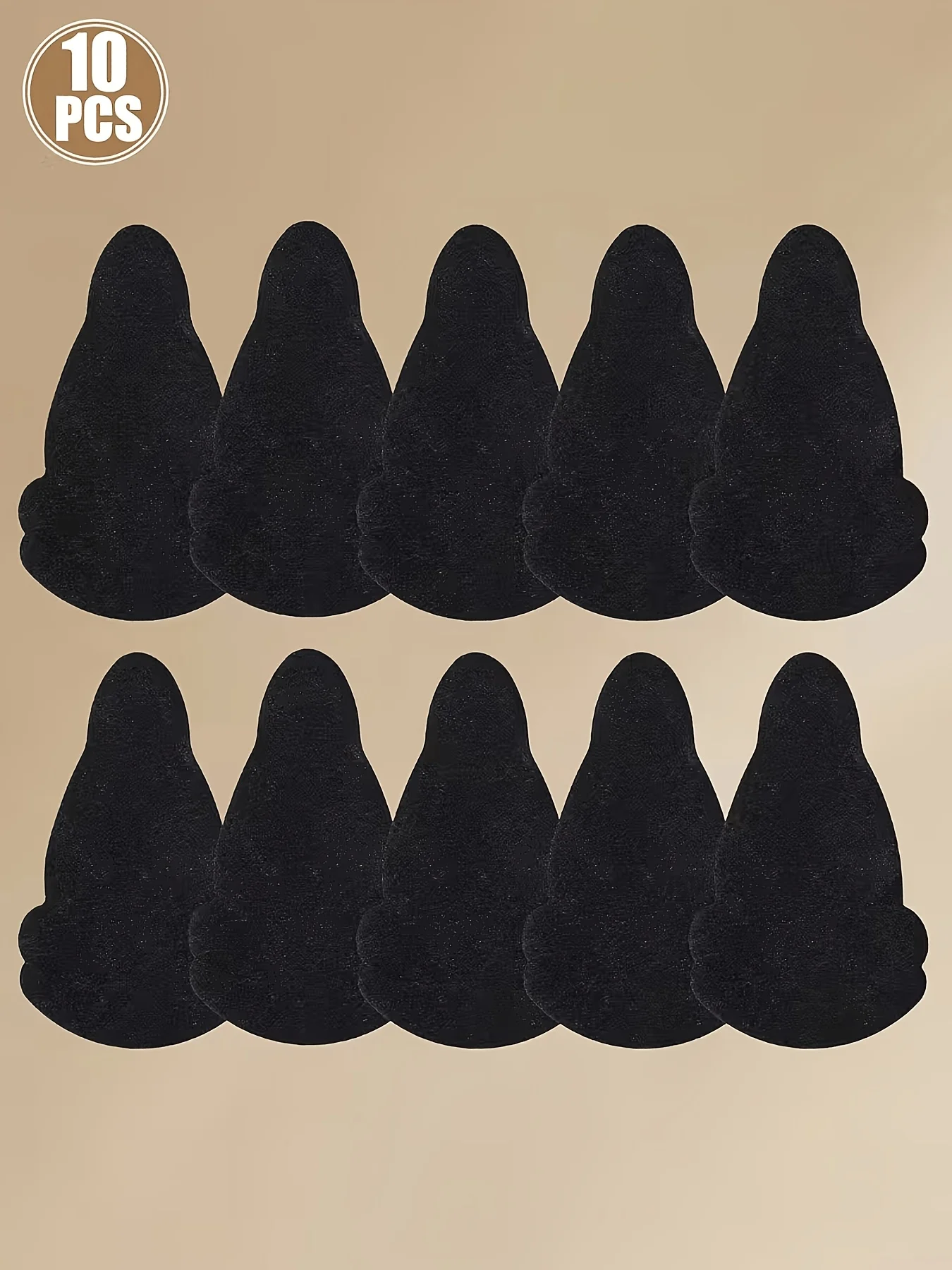 10-Pack Invisible Breast Petals, Skin-Friendly and Breathable Lift-Up Stickers, Ultra-Strong Adhesive Chest Support Pads