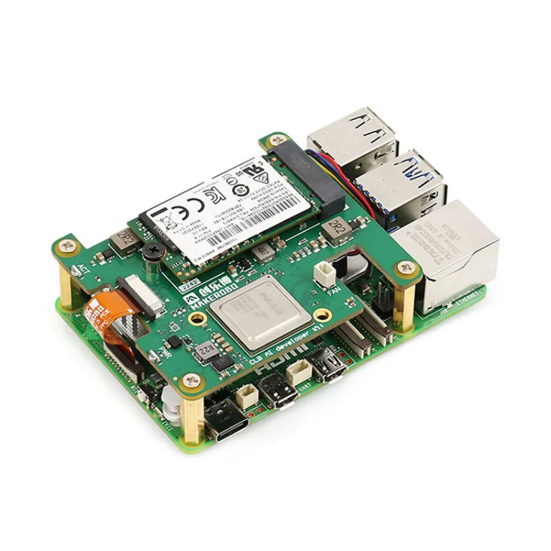 Raspberry Pi 5 Hailo-8 AI Accelerator HAT 13 26 TOPS Smart High Performance Industrial Edge Computing IoT Gateway Module