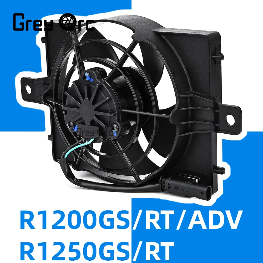 

Motorcycle 12V DC Engine Cooler Cooling Fan For BMW R1200GS R1200GS ADV R1200RT R1250GS R1250RT Accessories Radiator Cooling Fan
