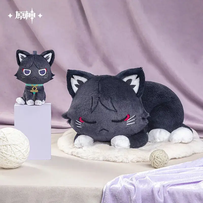 

[Genuine] miHoYo Game Wanderer Pendant Genshin Impact Wanderer Fairy Tale Cat Cartoon Doll Plush Pillow Cosplay Halloween Gifts