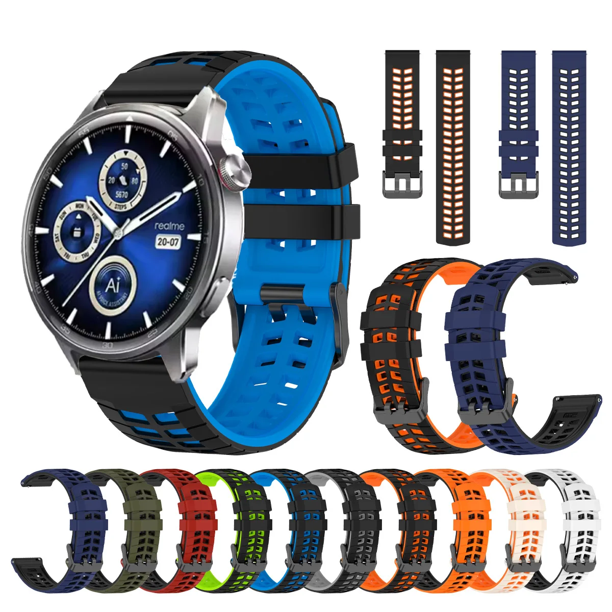 22Mm Sports Strap F… - image