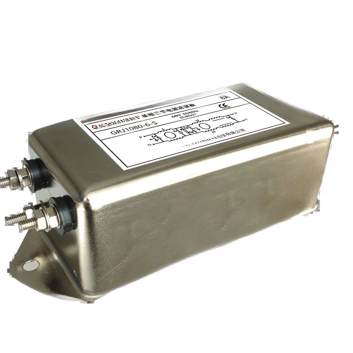 

Сервопривод 1080 Высокопроизводительный фильтр электромагнитных помех Тест CE EMC, однофазный 220 В