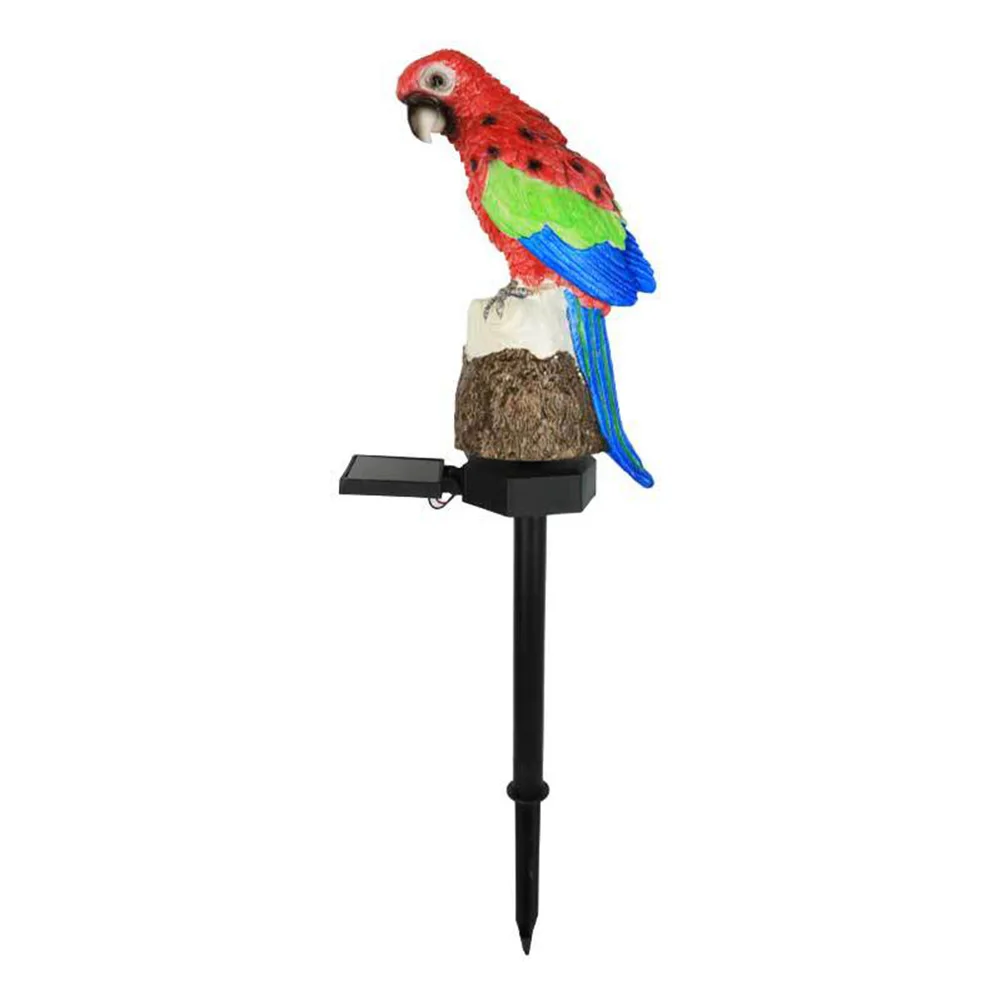 

Macaw Ground Light 600MAH Solar LED Light Resin Outdoor Garden Lamp IP55 Waterproof Garden Landscape Light Vivid for Yard Garden