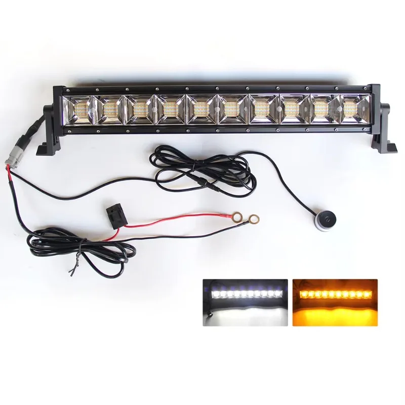 High quality point flood combination beam of light 100W 22 Light Emitting Diode Strip Off Road Light Strip for 4x4 Trucks