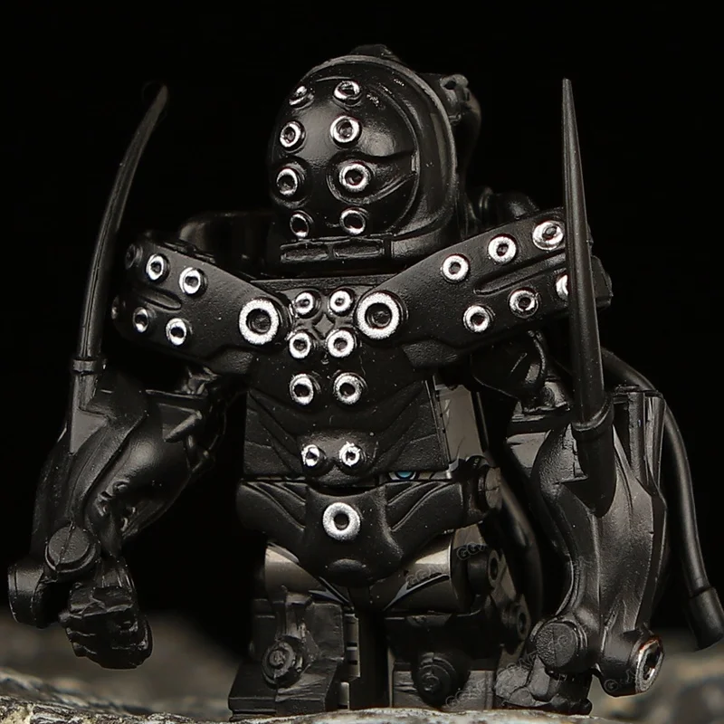 GANTZ Kill Battle Suit Third Party Enhanced Building Blocks Toy Figure Assembly Model New Version ABS Plastic Support Display