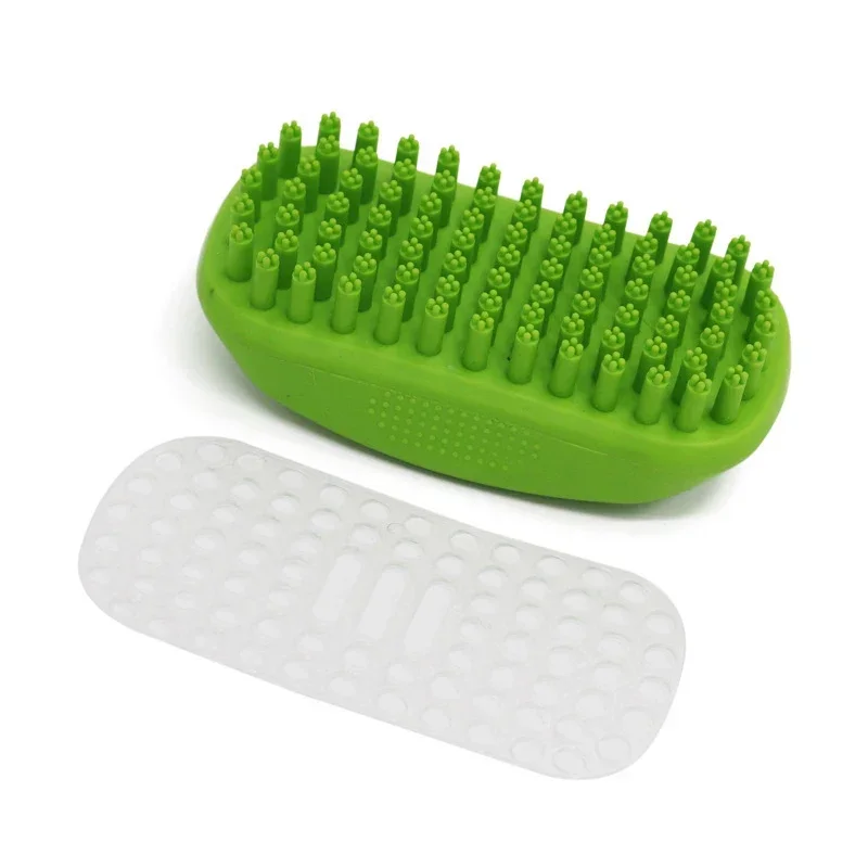 Dog Grooming Bath Brush Silicone Soft Dog Massage Brush Cat Cat Hair Removal Comb Pet Scrubbing Supplies Pet Accessories