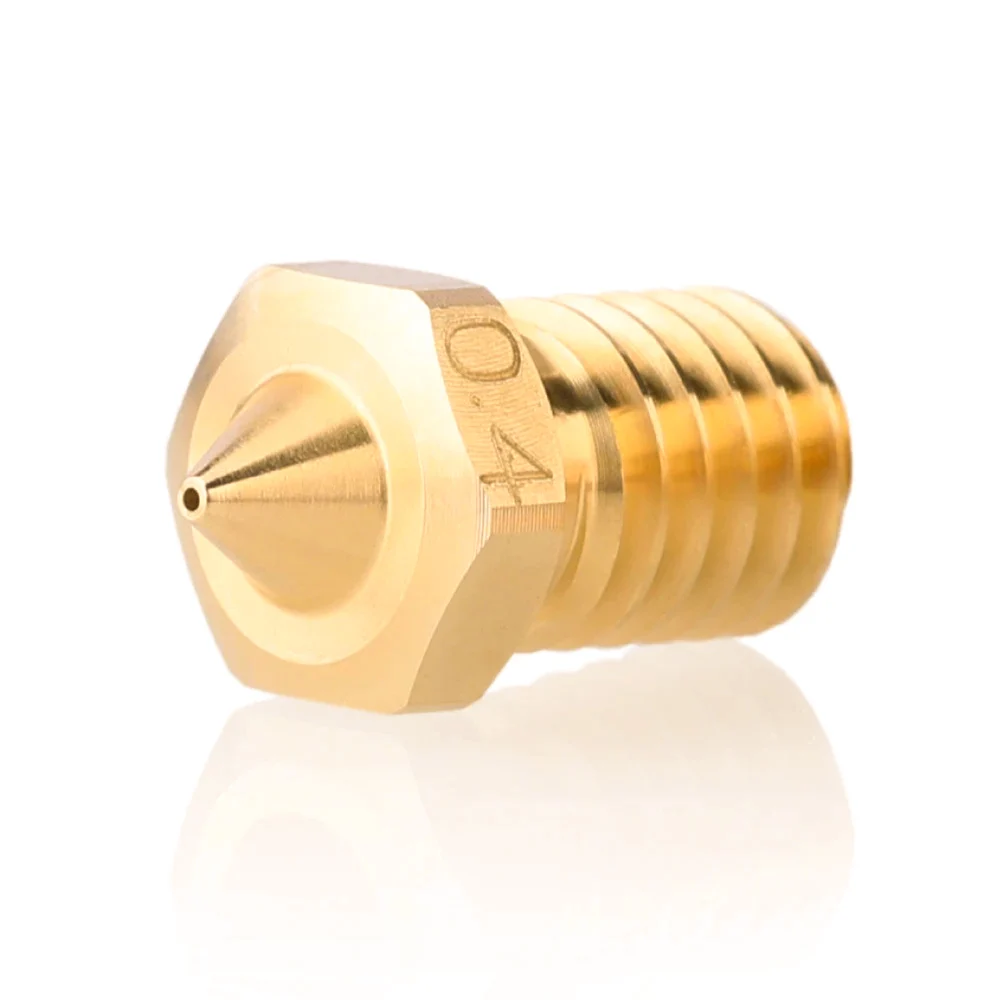 3D-Drucker-Teile E3D Düse 0,2/0,4/0,6/0,8mm Gehärtete Stahldüsen für Titan Extruder Prusa I3 MK3S+ MK4 E3D V6 Kupferdüse – Detail 7