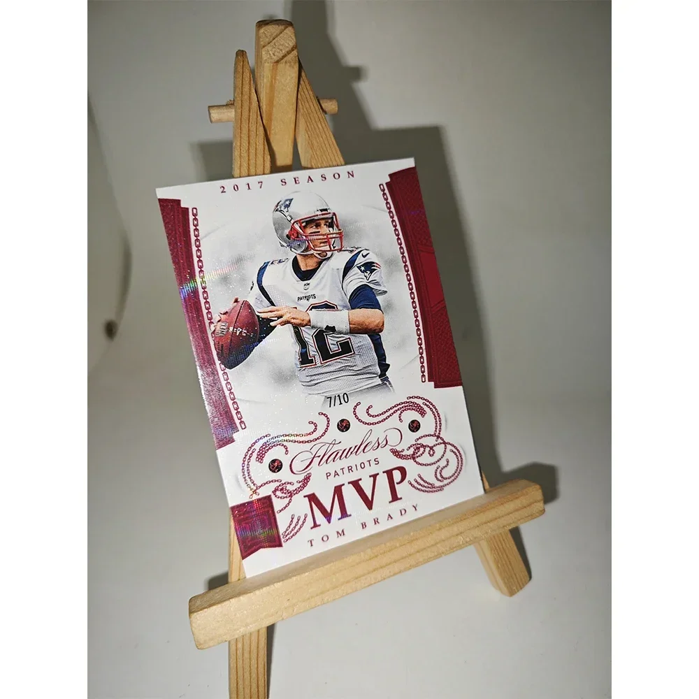 SPORTS rugby card kaboom DIY TOM BRADY PATRICK AARON RODGERS BIJAN Colorful Laser Collectible Cards Holiday Gifts for Boys