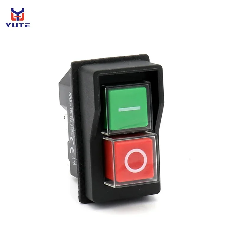 YH02-A AC250V16a Waterproof Electromagnetic Button Switch 4/5Pin Can Replace KJD17 KLD-28 Protection Starter Machine Tool Power