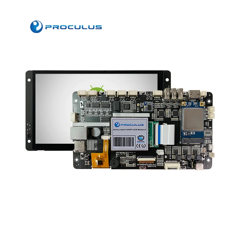 Proculus 7 Zoll LCD Android Touch TFT Bildschirm Panel Smart Tablet Steuer platine lcm hohe Auflösung für die mediale Behandlung