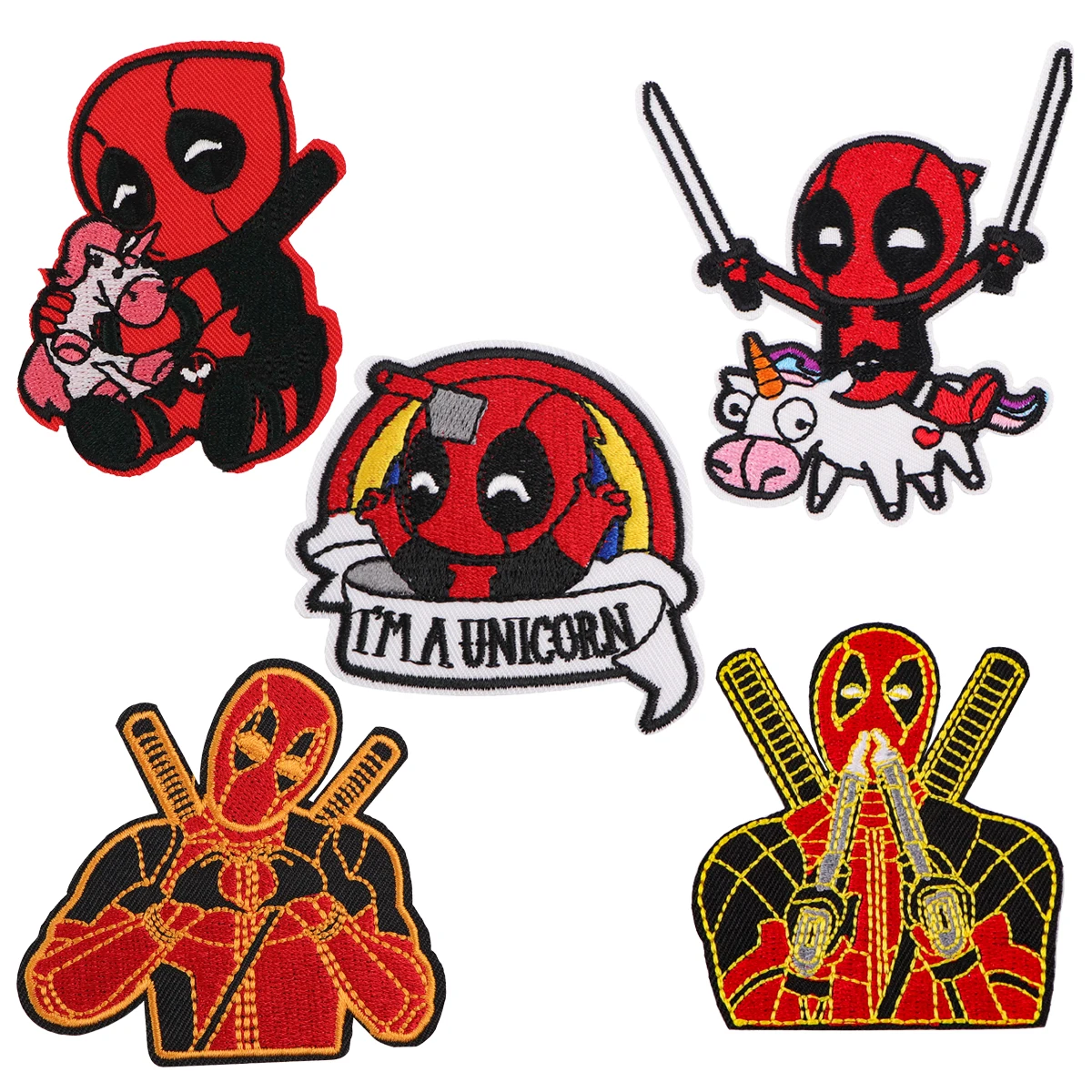 

Superhero Patch Embroidered Patches On Clothes Iron On Patches For Clothing DIY Patch Jackets Sew Stickers Gifts for Friends