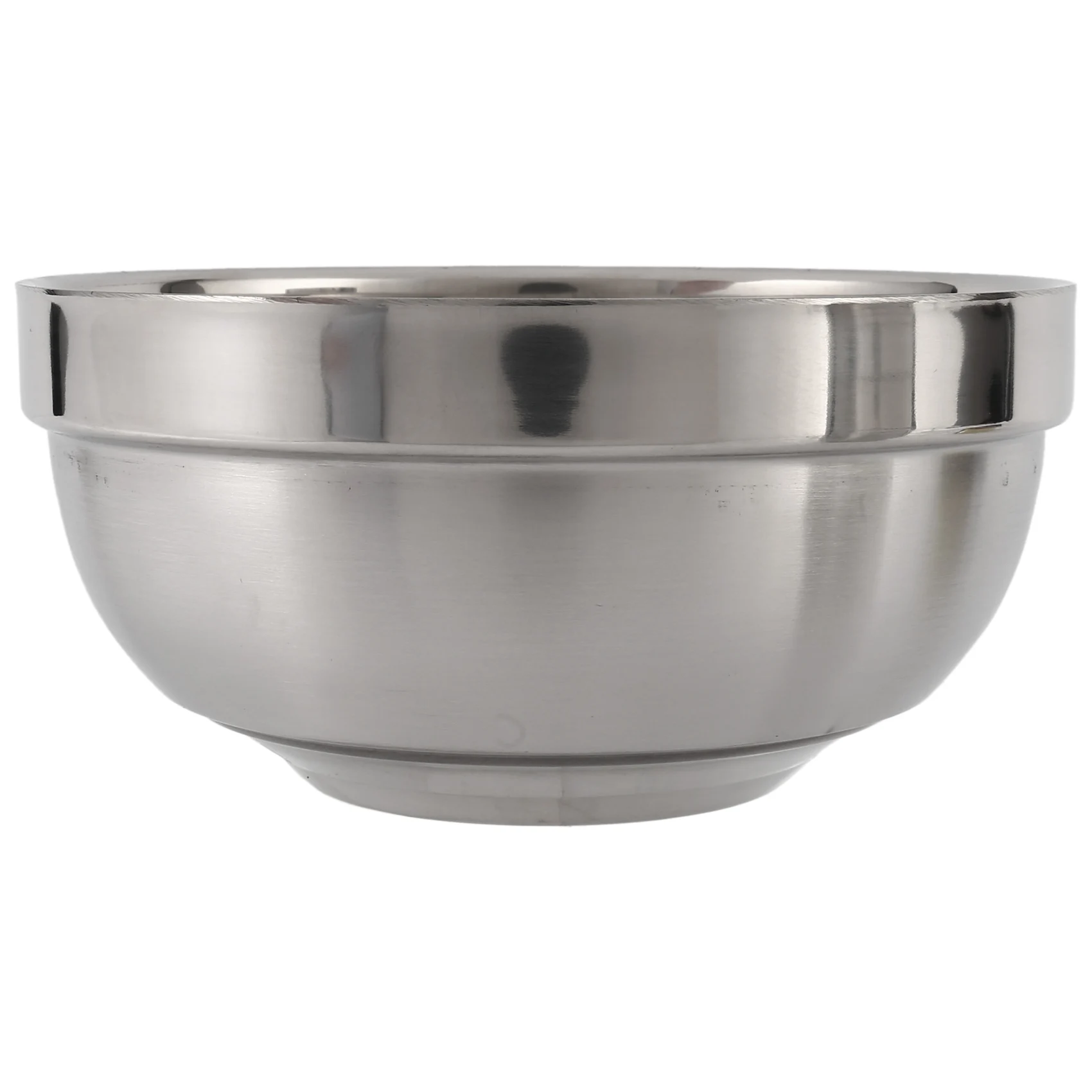 وعاء من الفولاذ المقاوم للصدأ ABZS، أوعية خلط من الفولاذ المقاوم للصدأ، 10 عبوات من أوعية التعشيش المعدنية المعزولة بجدار مزدوج، 4.7 بوصة #3