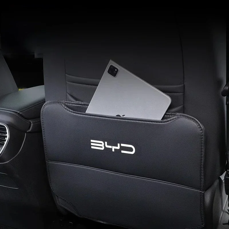 

for BYD SEALION 7 Rear seat protector mat Black-kick pad