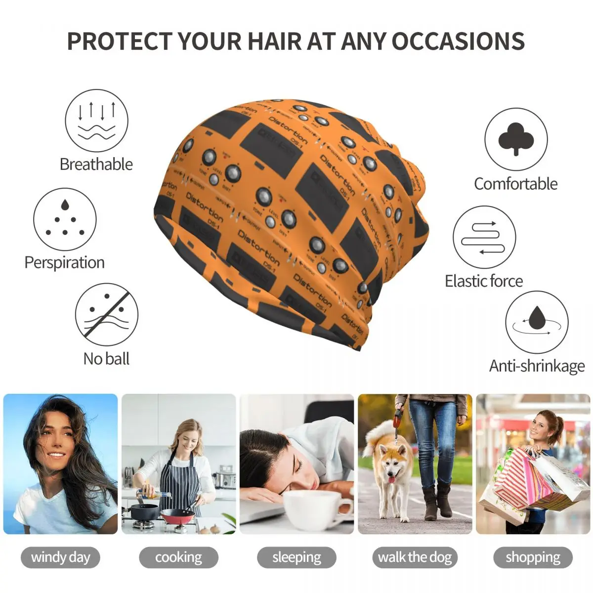 Boss Overdrive Bluesbreaker Guitar Pedal Bandana Neck Gaiter Mask Scarf Warm Face Mask Beanies Hat for Men Women Adult Winter - view 4