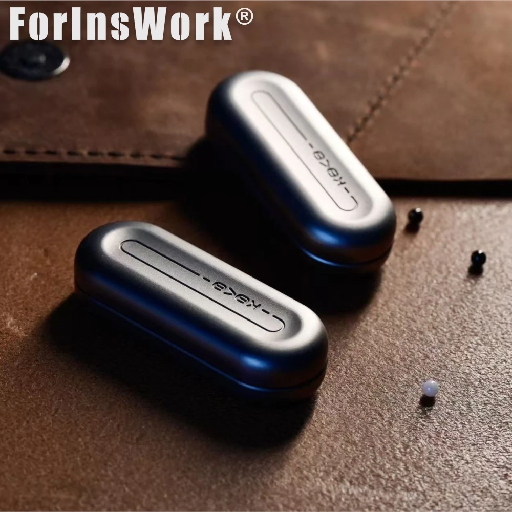 KOVO EDC Cloud Flash S.S Ultra Dense Push Slider jouet sensoriel Fidgets jouets métal Cool trucs Gadgets de bureau
