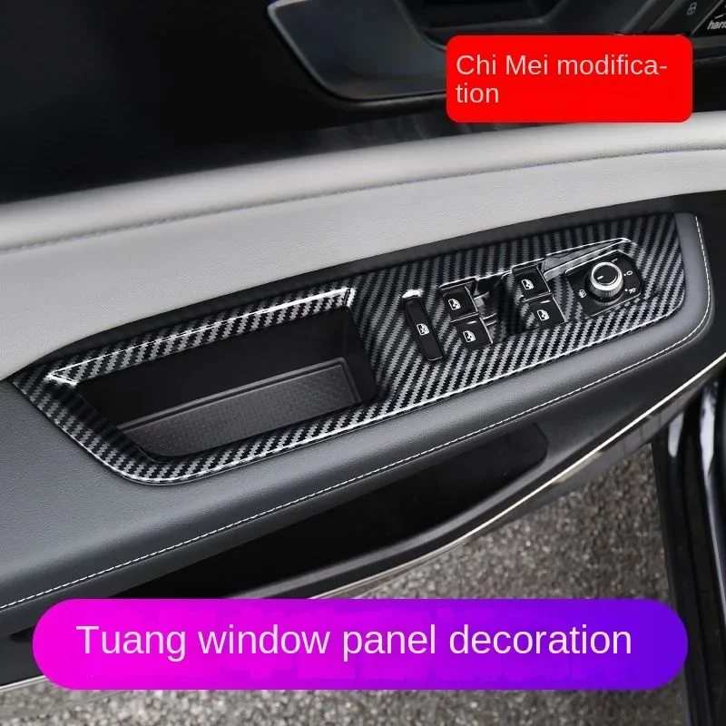 

22-23 Teramont Window Button Panel Decorative Frame Stickers 21-23 Teramont Teramont X Modified Car Dedicated