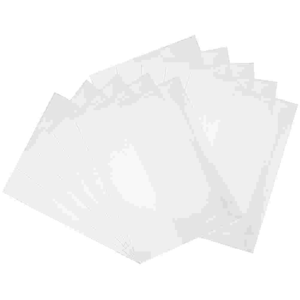 

10 Sheets Anti-scratch Waterproof Book Film Pupils Sleeve Case Pp Covers for Hardcover Reusable