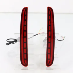 Car LED Brake Lights Case for Honda Fit 2020-22, LED Brake Light + Night Running Light DRL + Streamer Turn Signals, Start Scan
