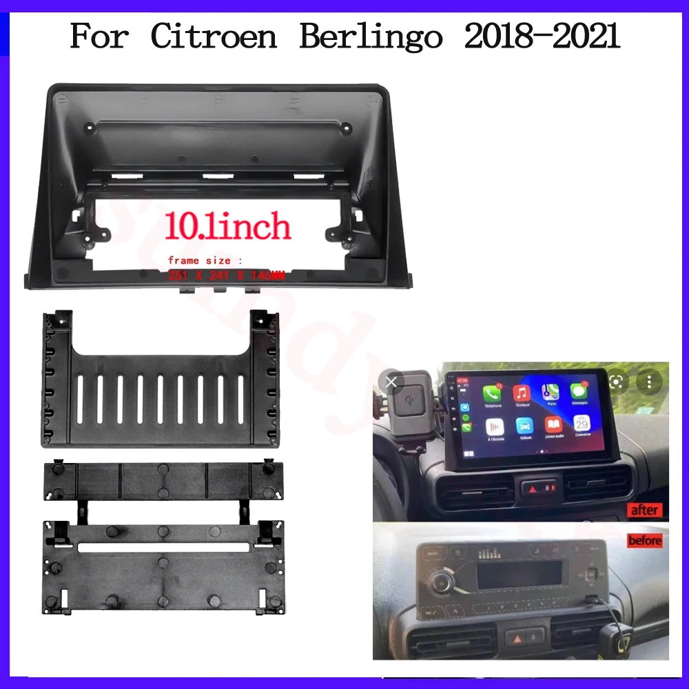 For Citroen Berlingo 2021 2022 10.1