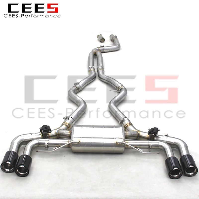 

CEES performance valvetronic exhaust catback system for BMW G20 M340i 3.0T 2019-2022 304Stainless Steel Exhaust pipes muffler