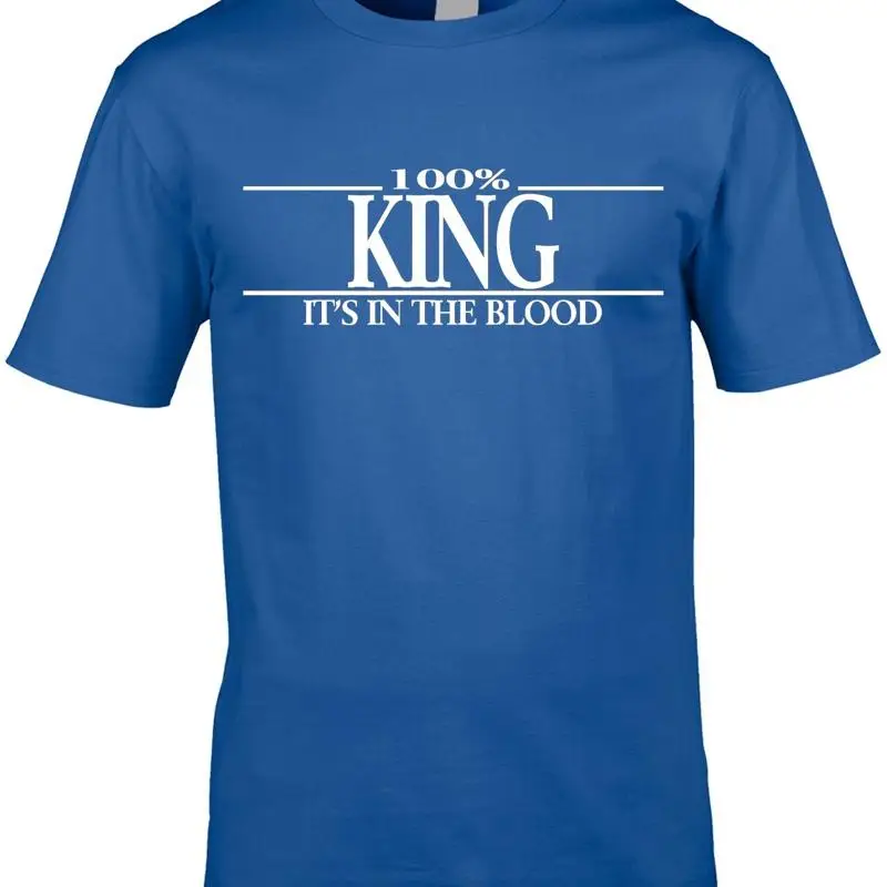 King Surname Men'S T Shirt Top Funny Family Joke