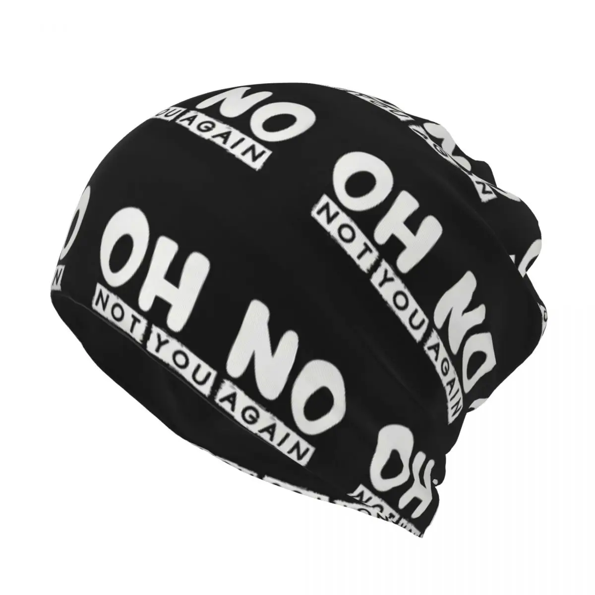 Oh No Not You Again Bandana Neck Gaiter Magic Scarf Multifunction Headwear Beanies Hat Unisex Adult Washable